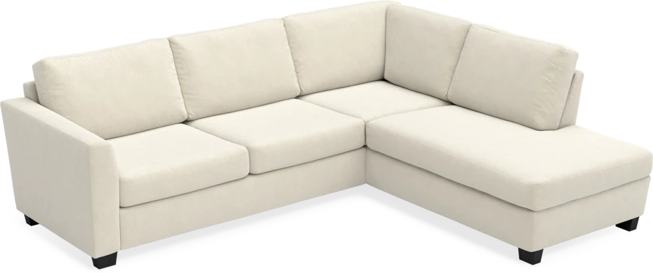 Friday - 2,5-sits soffa med divan höger - Beige