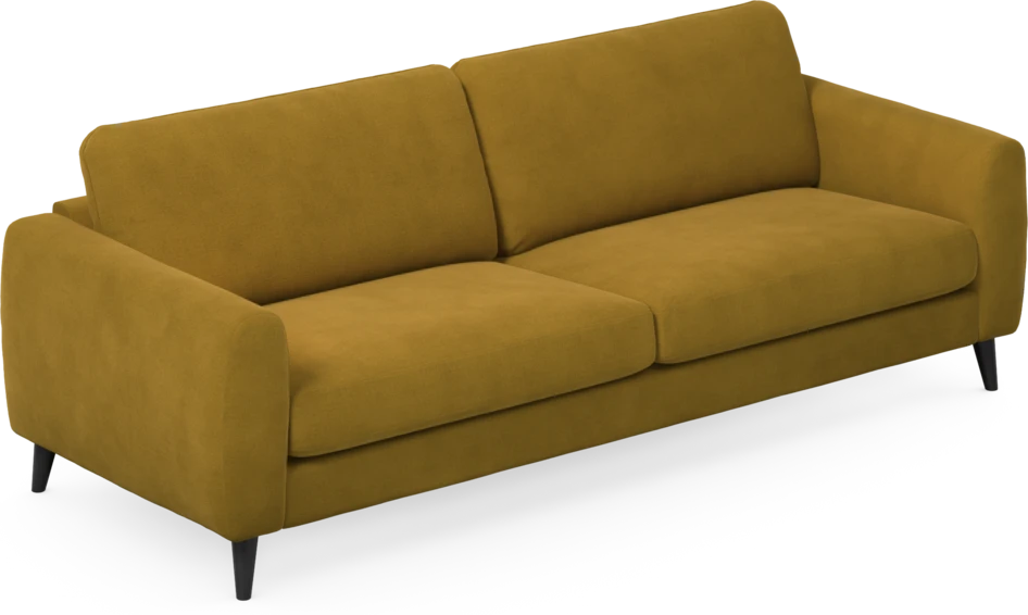 Bridge - 4-sits soffa - Gul