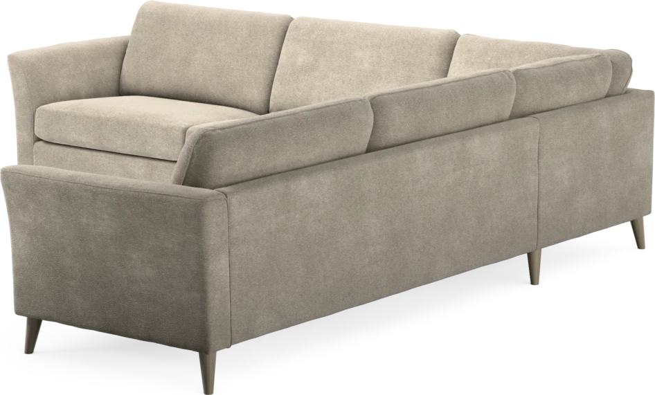 Bridge - Hörnsoffa, 3+3-sits - Beige
