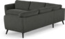 Bridge - Hörnsoffa, 3+3-sits - Grå