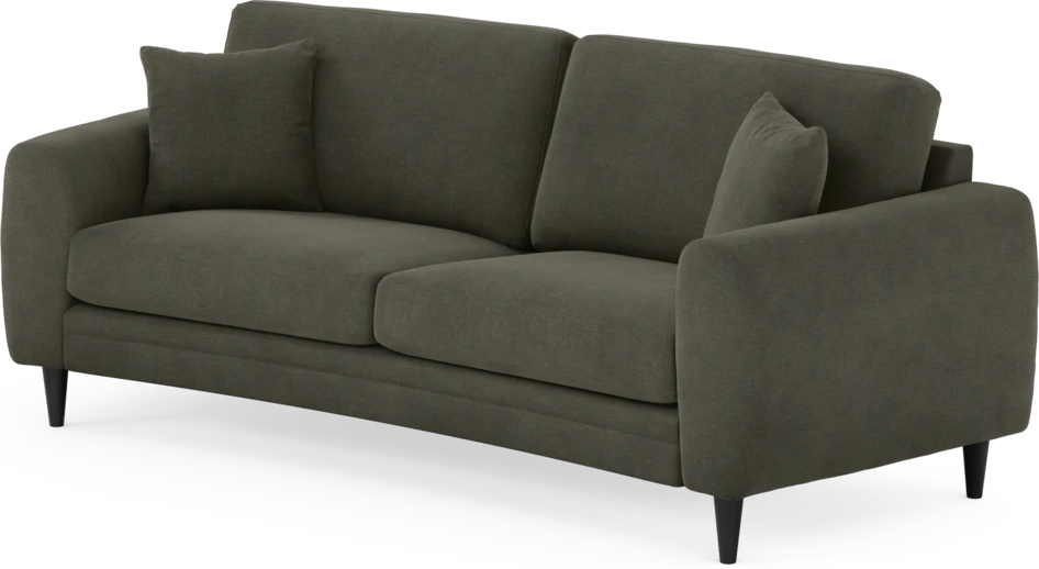 Eden - 2,5-sits soffa svängd - Grå