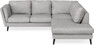 Madison - 2-sits soffa med divan höger - Grå