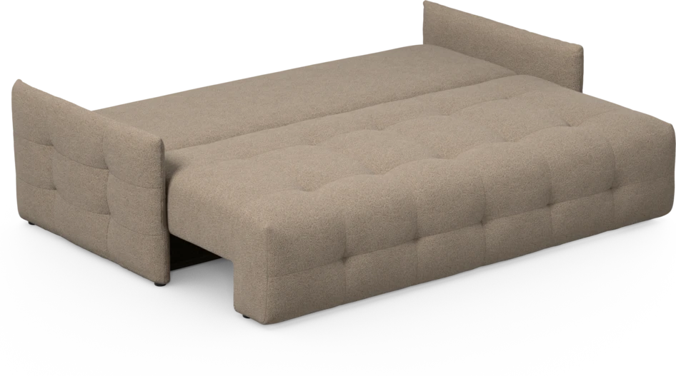 Bella - Bäddsoffa 3-sits - Brun