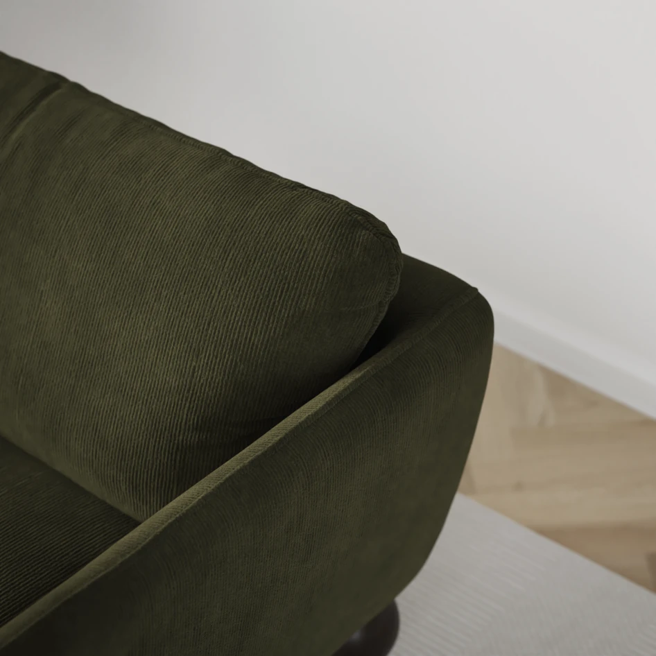 Madison Lux - Hörnsoffa 2+3-sits, hörn 2 - Grön