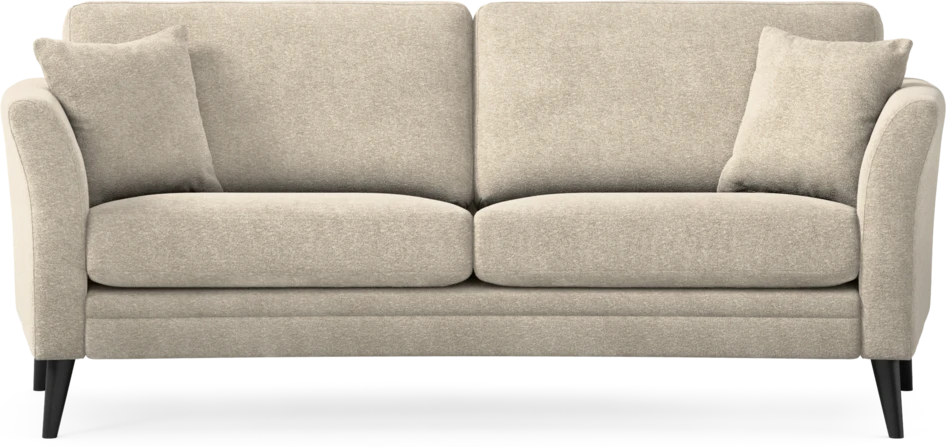 Eden - 2,5-sits soffa svängd - Beige