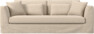 Willow - 3-sits soffa, hel dyna, med kappa - Beige