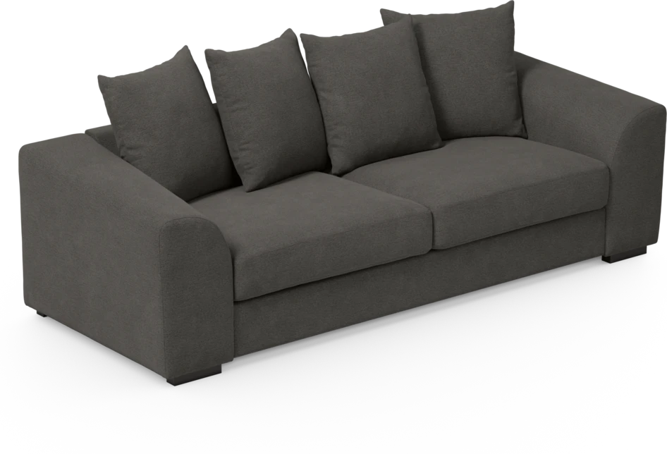 Town - 3-sits soffa - Brun