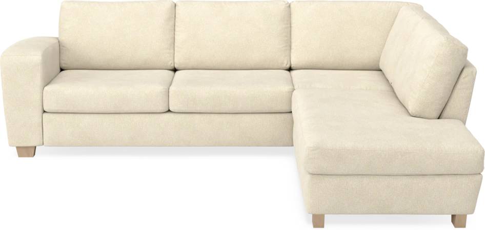 Friday - 2,5-sits soffa med divan höger - Beige