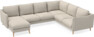 Madison - Hörnsoffa med schäslong vänster - Beige