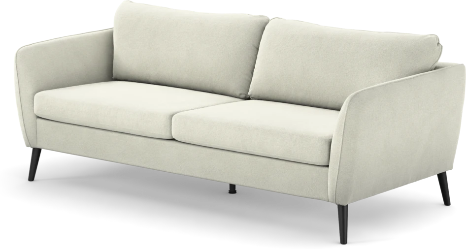 County - 2,5-sits soffa - Vit