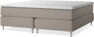 Delux Exclusive - Kontinentalsäng, dubbelsäng med bäddmadrass - Beige