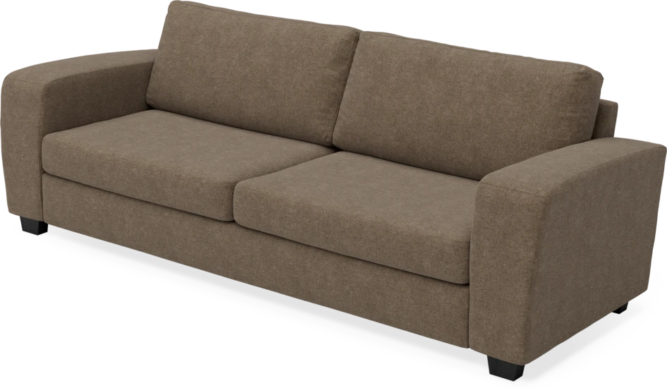 Friday - 3-sits soffa - Brun