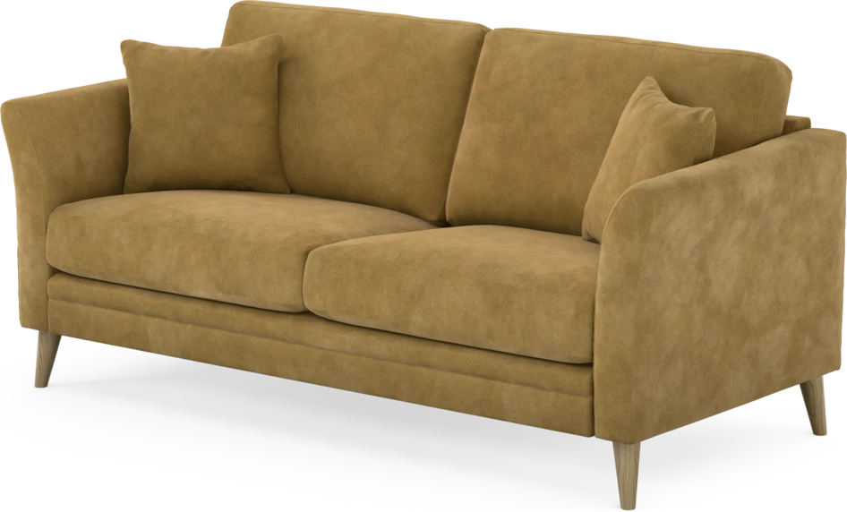 Eden - 2,5-sits soffa - Gul