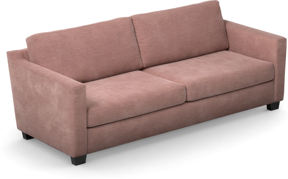 Friday - 3-sits soffa - Rosa