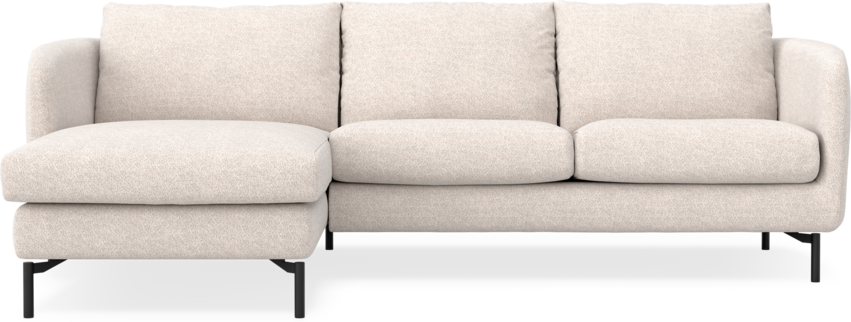 Madison - 2-sits soffa med schäslong vänster - Beige