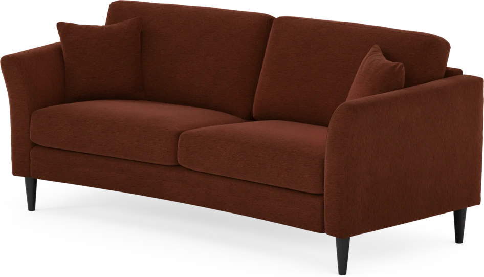 Eden - 2,5-sits soffa svängd - Orange