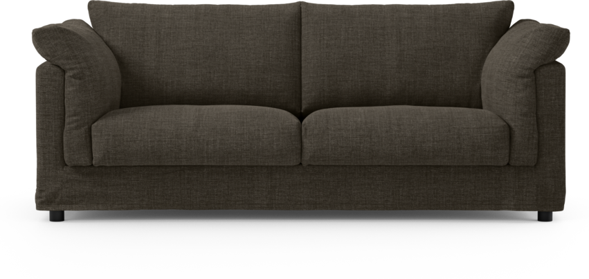 Cherrie - 2,5-sits soffa med kappa - Brun