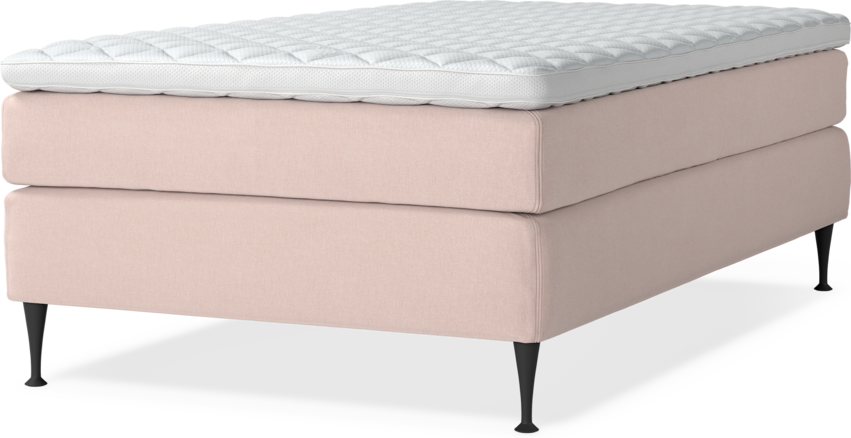 Delux Sense - Kontinentalsäng, enkelsäng 120 cm med bäddmadrass