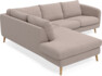 Madison - 2-sits soffa med divan vänster - Beige