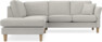 Eden - 2-sits soffa med divan - Grå