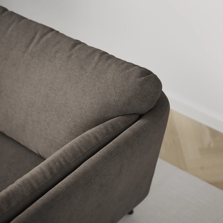Madison - 4-sits soffa - Brun
