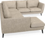 Madison - Hörnsoffa med schäslong vänster - Beige