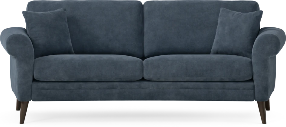 Eden - 2,5-sits soffa svängd - Blå