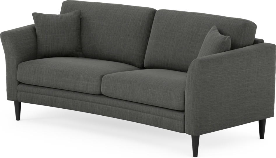 Eden - 2,5-sits soffa svängd - Grå