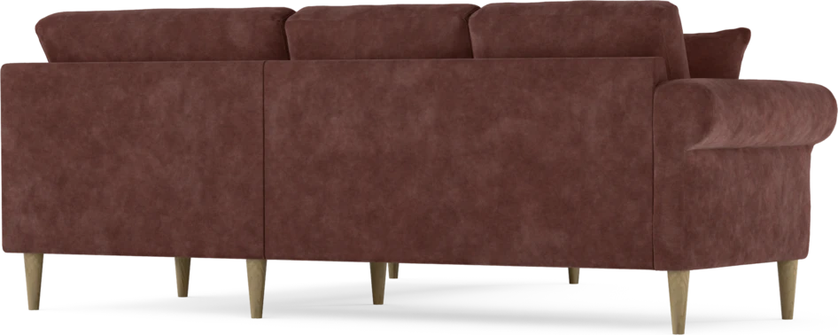 Eden - Hörnsoffa, 2+2-sits - Röd
