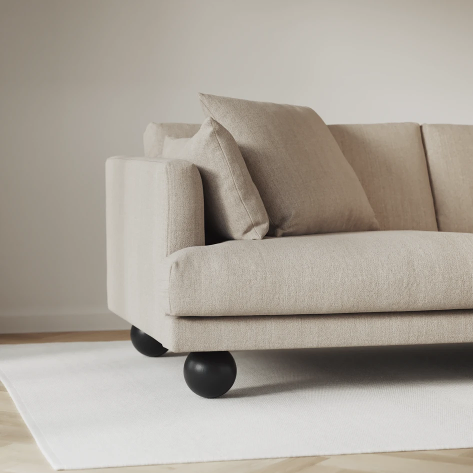 Harper - 3-sits soffa - Beige