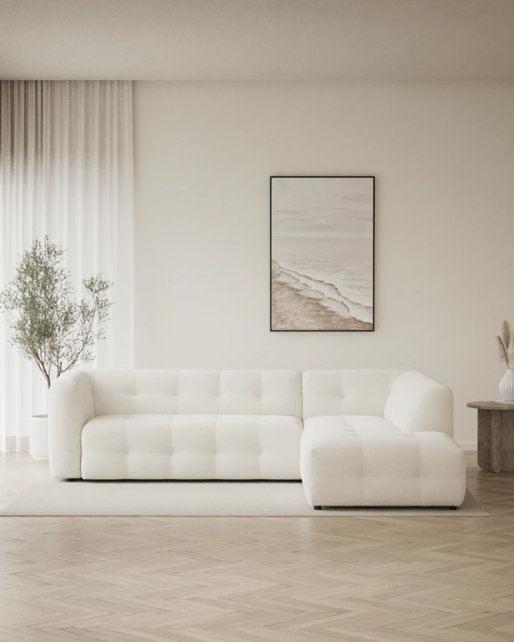 Bella - 3-sits soffa med divan höger - inspiration