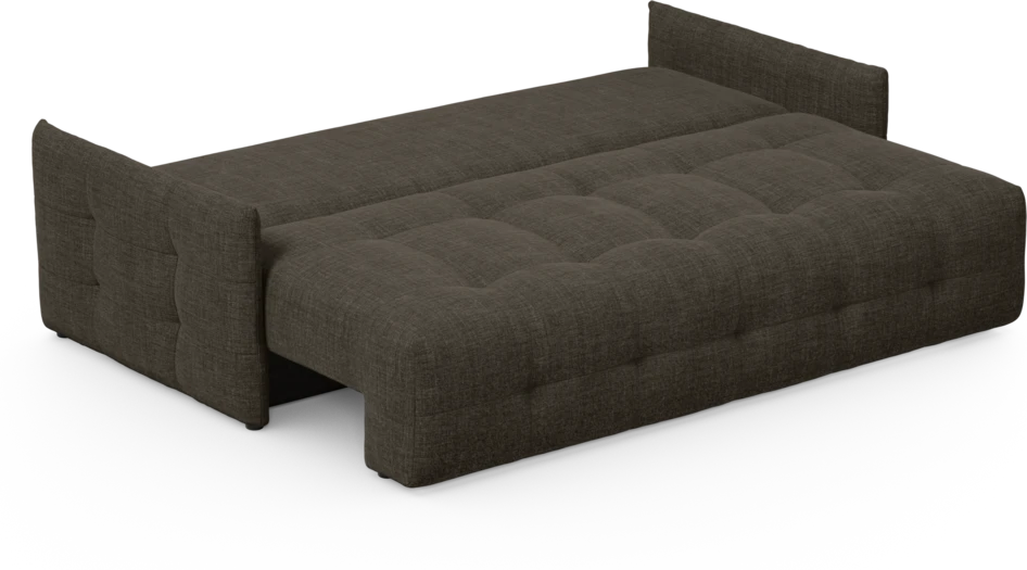 Bella - Bäddsoffa 3-sits - Brun