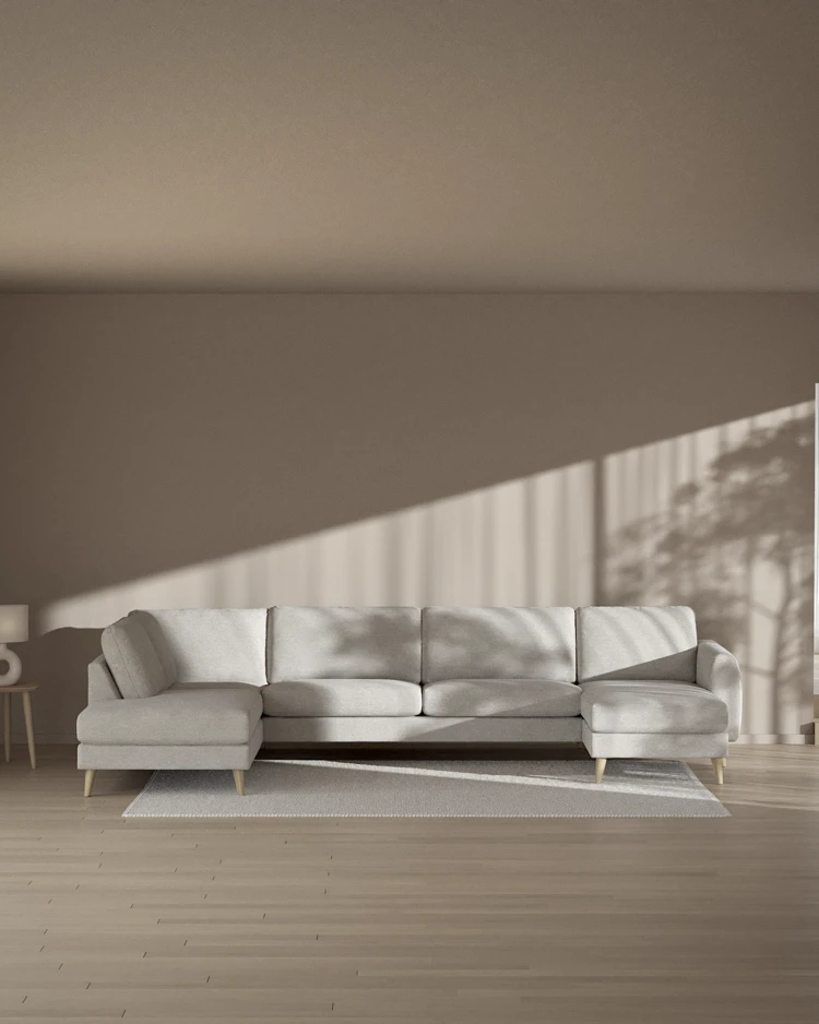 Bridge - 3-sits soffa med divan vänster och schäslong höger - inspiration