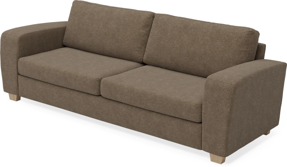 Friday - 3-sits soffa - Brun