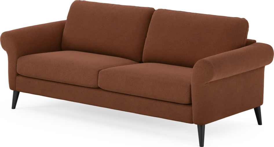 Bridge - 3-sits soffa - Orange