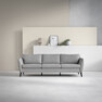 County - 3-sits soffa - Grå