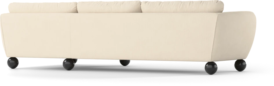 Madison Lux - 3-sits soffa med schäslong höger - Beige