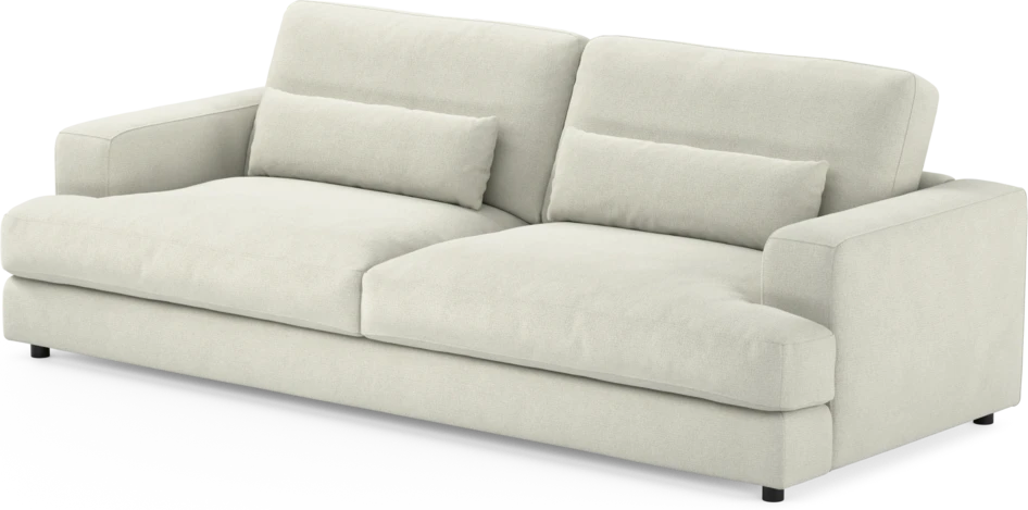 Noma - 4-sits soffa - Vit