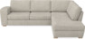 Friday - 2,5-sits soffa med divan höger - Beige
