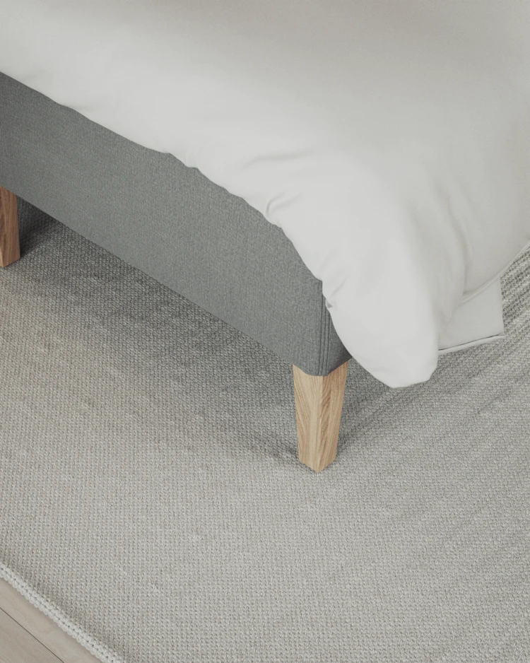 Delux Exclusive - Kontinentalsäng, enkelsäng 120 cm med bäddmadrass och sängben - inspiration