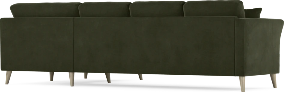 Eden - Hörnsoffa, 3+1-sits - Grön