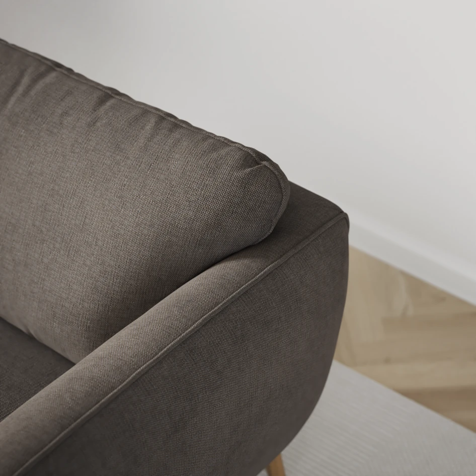 Madison Klädsel - Klädsel till 3-sits soffa - Brun