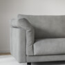 Cherrie - 3-sits soffa, fast klädsel - Grå