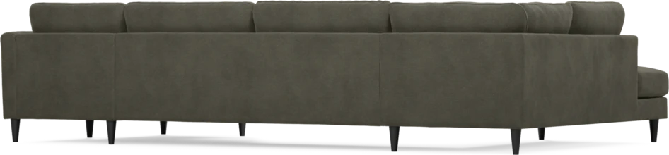 Bridge - 3-sits soffa med divan vänster och schäslong höger - Grå
