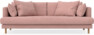 Harper - 3-sits soffa, hel dyna - Rosa