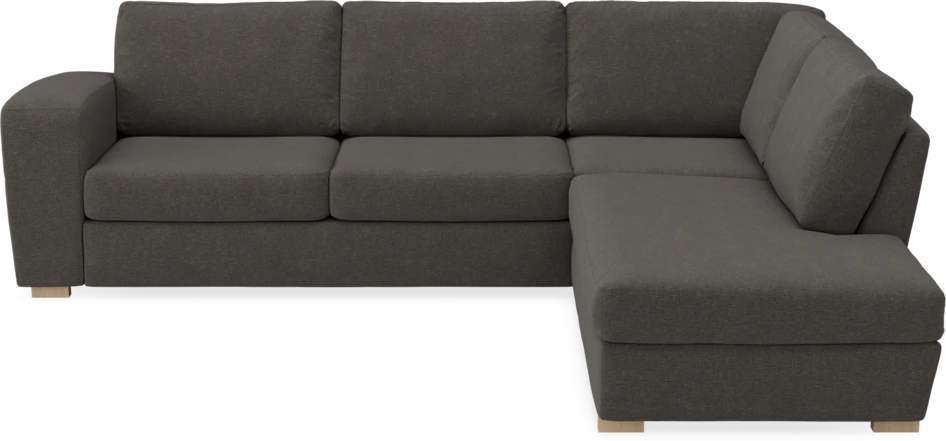 Friday - 2,5-sits soffa med divan höger - Grå
