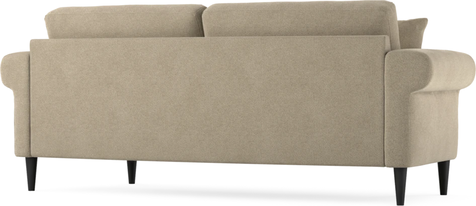 Eden - 2,5-sits soffa svängd - Beige