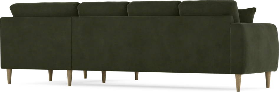 Eden - Hörnsoffa, 3+1-sits - Grön
