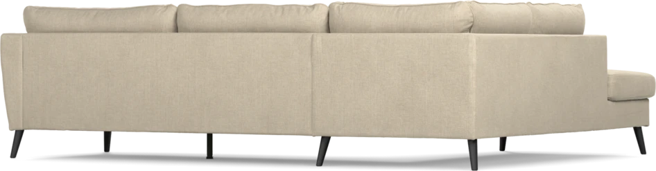 County - 2,5-sits soffa med divan vänster - Beige