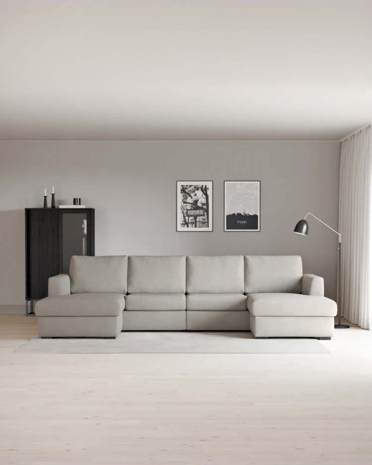 Friday - 2-sits soffa med två schäslonger - inspiration